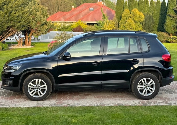 Volkswagen Tiguan cena 46900 przebieg: 170000, rok produkcji 2014 z Trzcianka małe 92